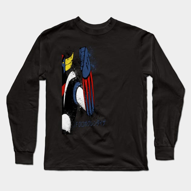 Goldrake!! Long Sleeve T-Shirt by Free_Fantasy